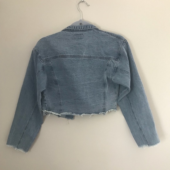 Cropped Denim Jacket - Picture 2 of 4